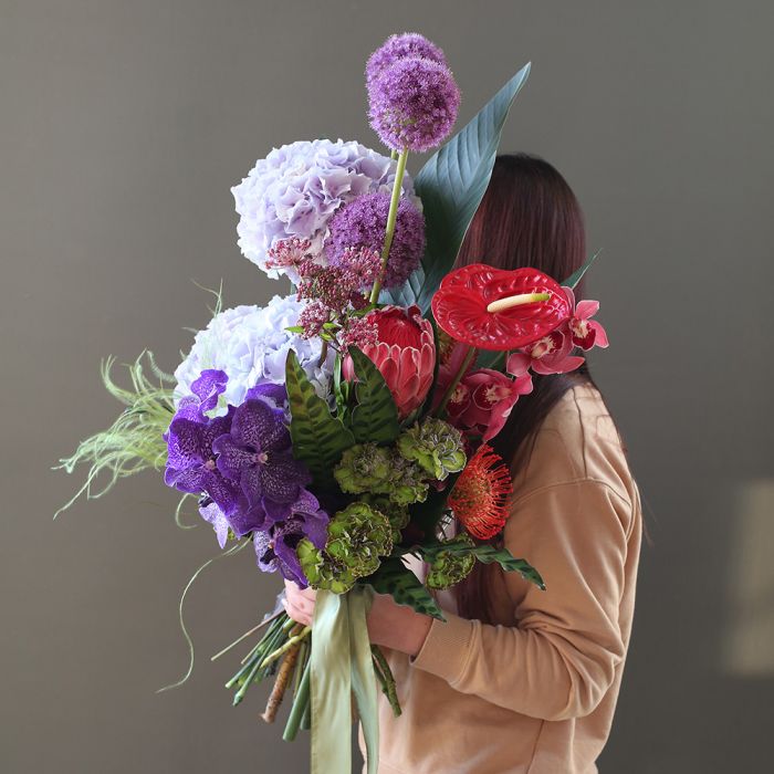 Экзотический букет для босса. ― Мята