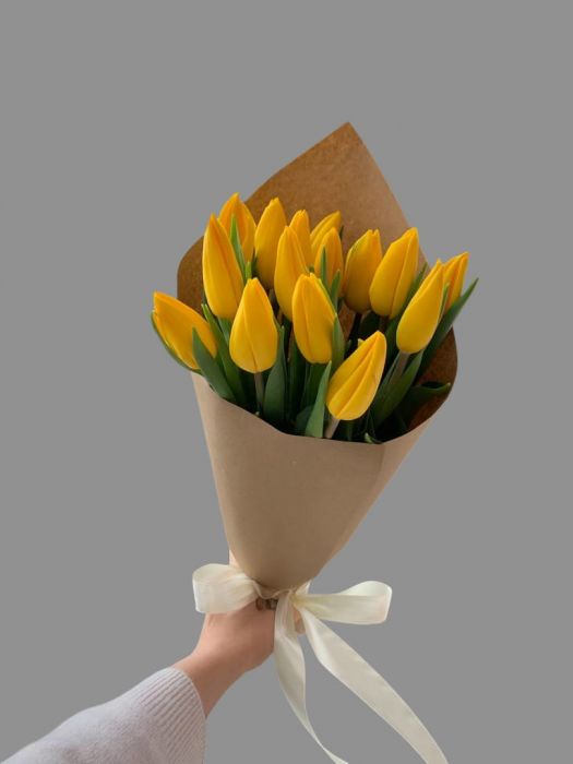 Тюльпаны пионовидные ― Мята