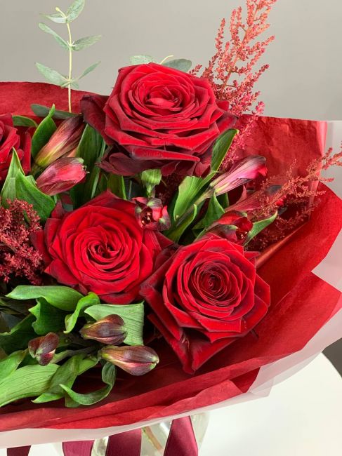 Букет день влюбленных