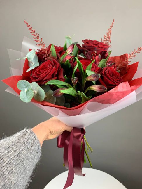 Букет день влюбленных